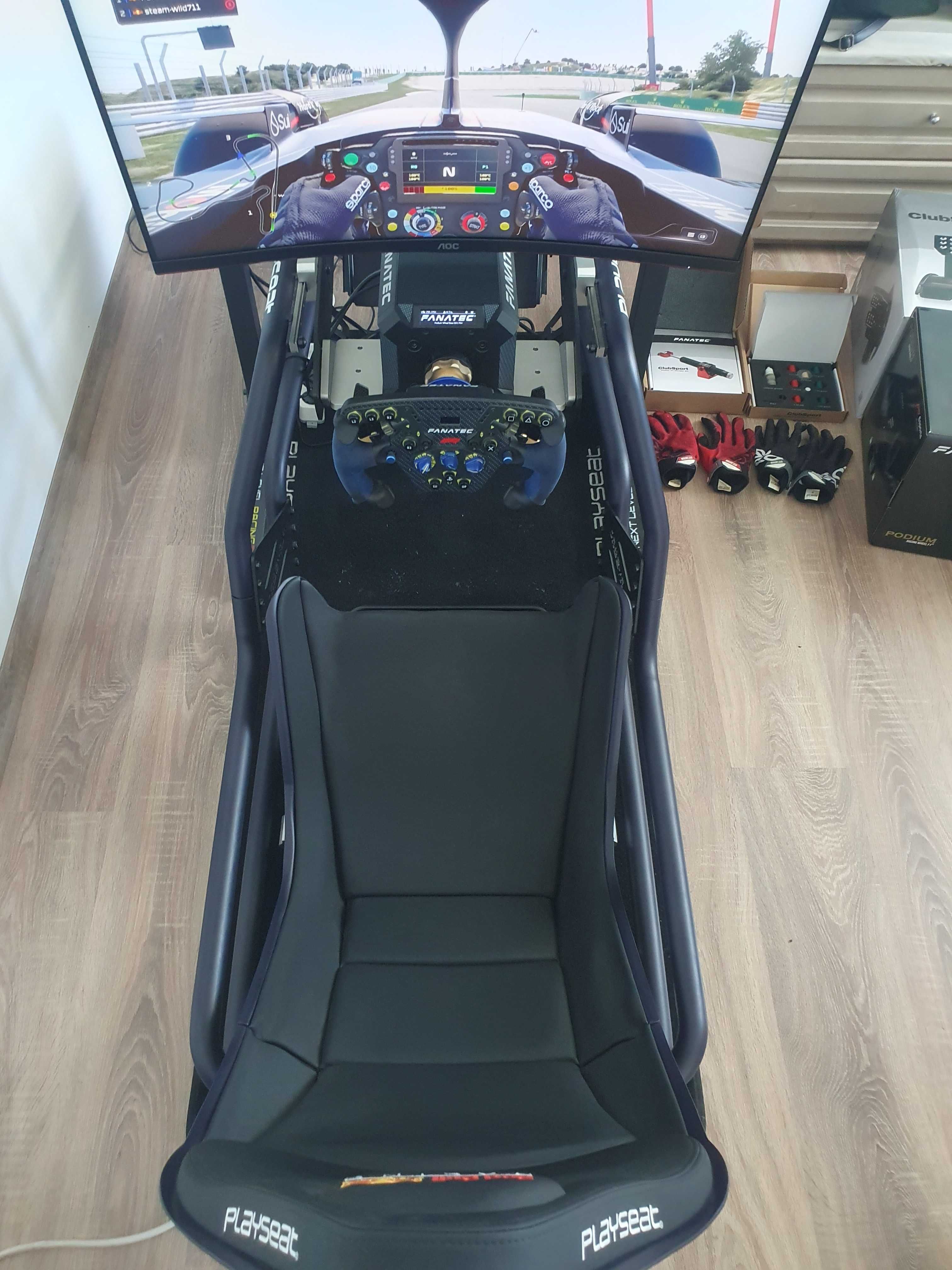 Racing Simulator - PlaySeat Intelligence - FANATEC DD1 Podium F1