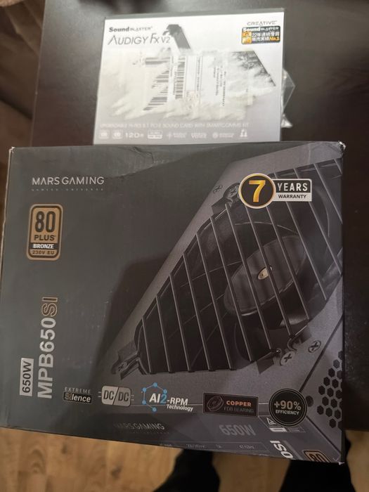 Захванване за компютър 650w mars gaming - mpb650