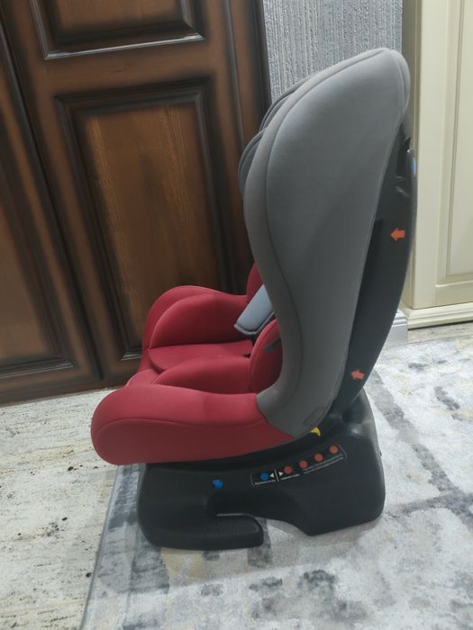 Scaun auto JUJU Little Rider JU1200-DC-GREY-D-RED, 5 puncte, 0 - 18kg,