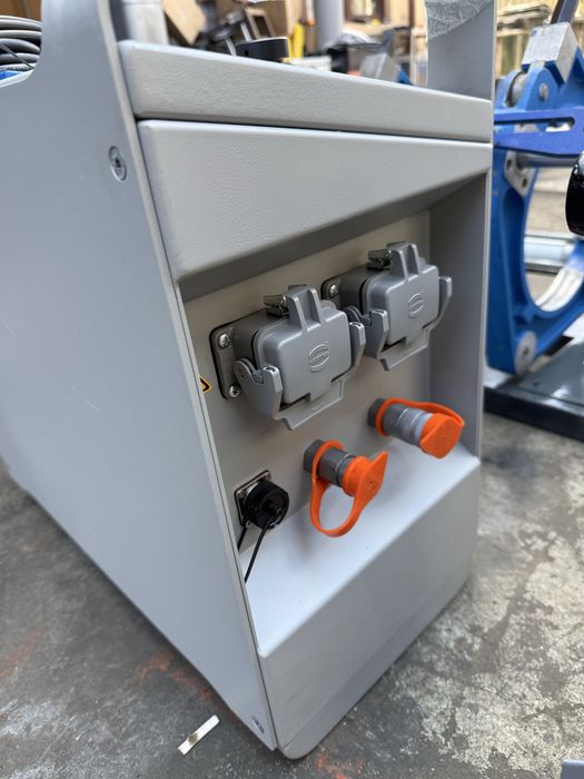 Aparat de sudura cap la cap Georg Fischer 250 CNC automat cu protocol