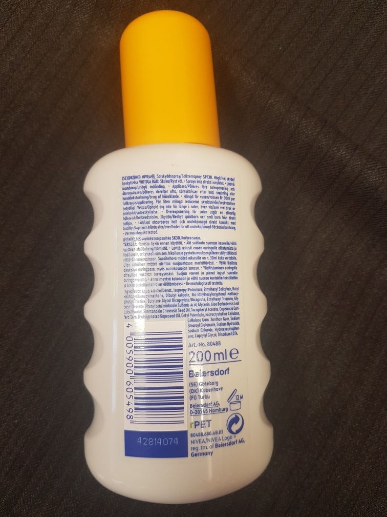 Nivea crema de plajă