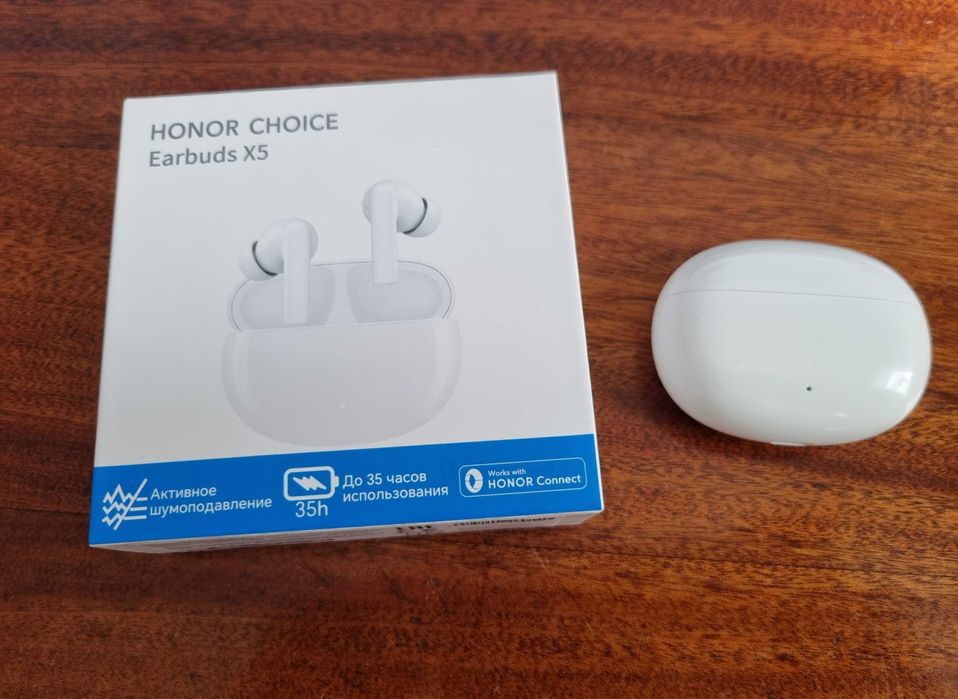 Наушники TWS Honor Choice Earbuds X5 белый (на запчасти)