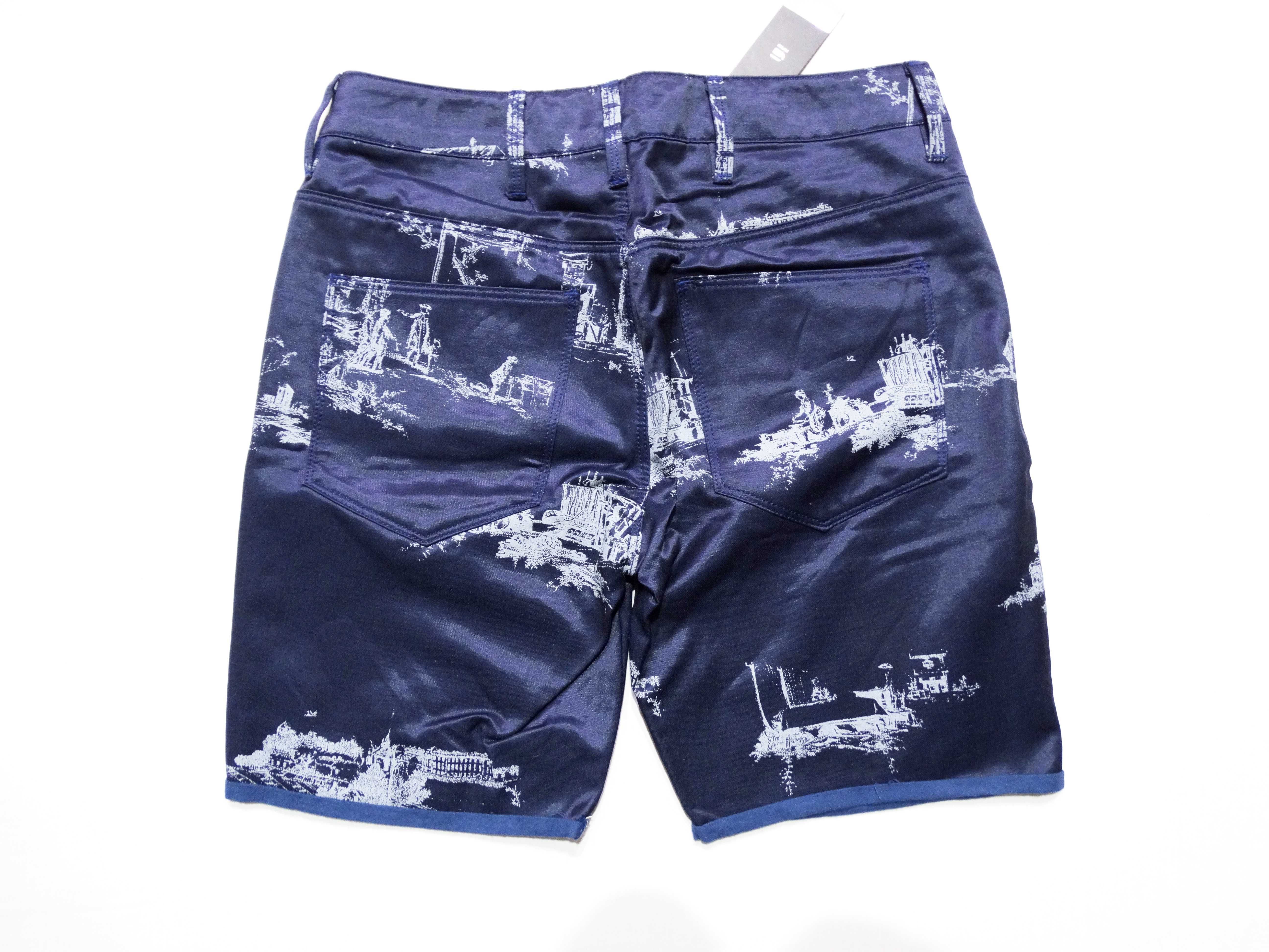 Нови G-star Raw Дамски Къси Панталонки Размер W26 (S)