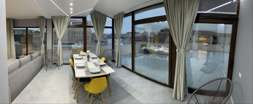 Penthouse 200 m2, terasa, parcare, 3 camere - fara comision