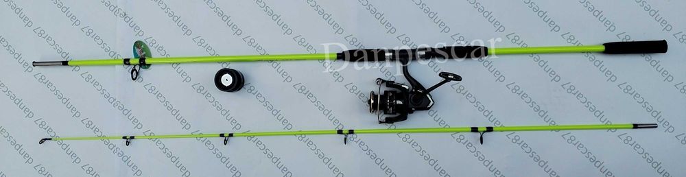 SET Lanseta WB fibra sticla plina 3m cu Mulineta FL HP5000 7 rul