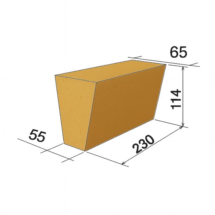 Огнеупорный кирпич клин ша шб шцу