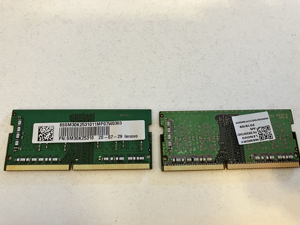 озу на ноутбук по 4 gb ddr 4