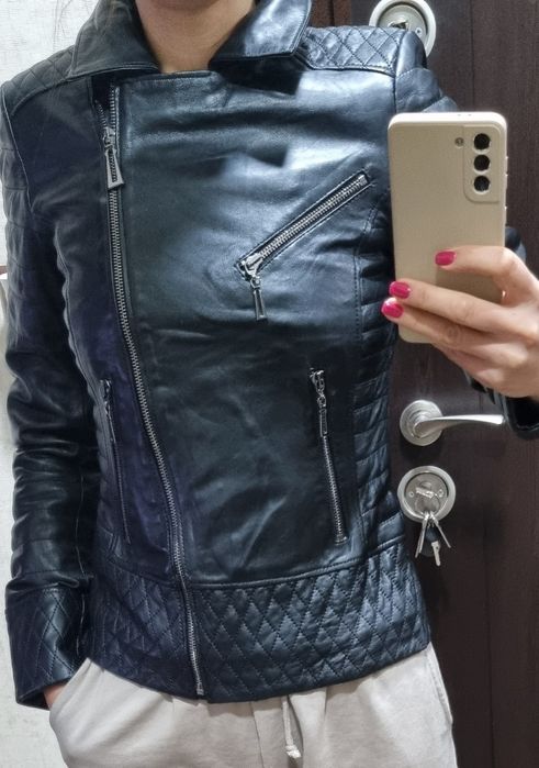 Яке от естествена кожа НОВО