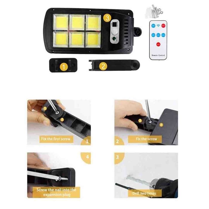 Set 4 lămpi solare