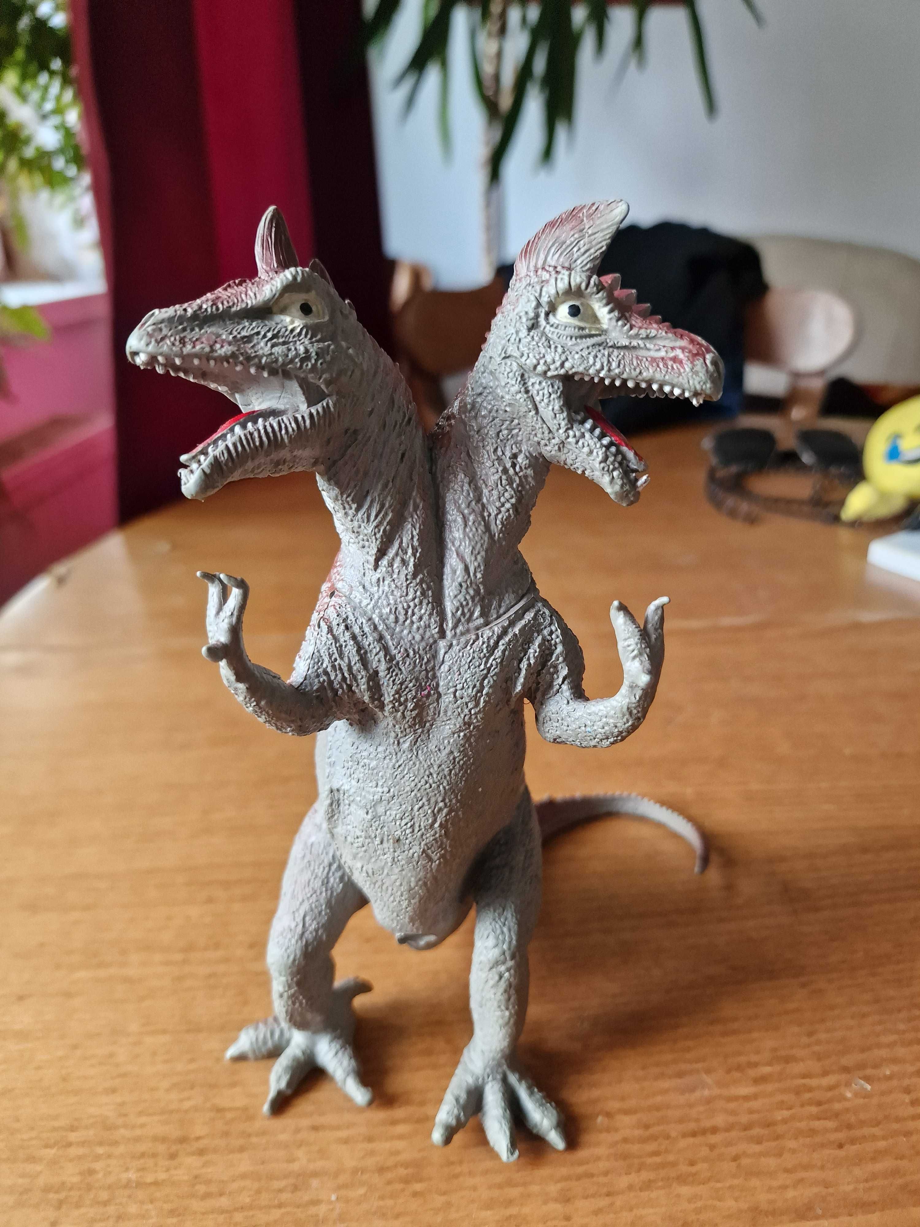 Jucarie de Cauciuc Dinozaur cu doua capete