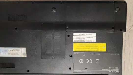 Capac ram + capac HDD laptop Sony Vaio PCG 71811M