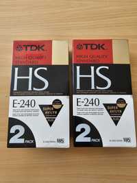 Casete video vhs TDK HS 240 noi sigilate