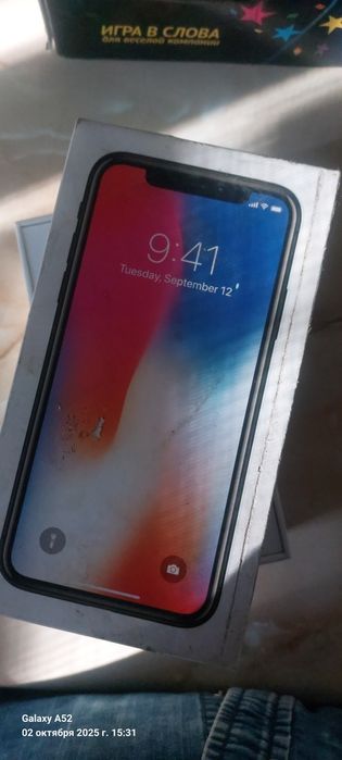 Продам iPhone x 256gb