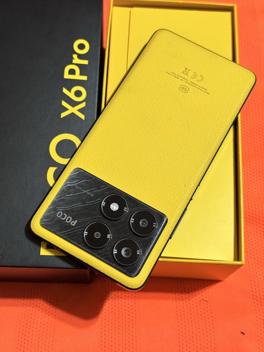 Poco X6 Pro 512 gb Ram 12 5G польный комплект