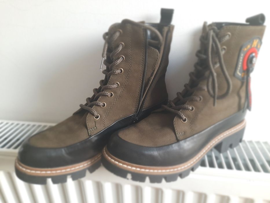 Ghete din piele naturala, noi, masura 37