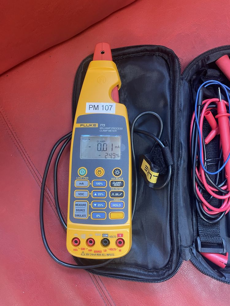 Fluke 773 Клещов Линеен Токов Процесен Уред