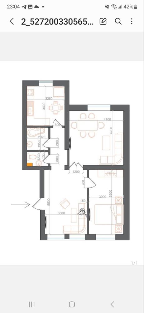 СВОЯ Коробка 4 ком, 1 этаж + цоколь, 81+40 = 121кв - 825$, кадастр