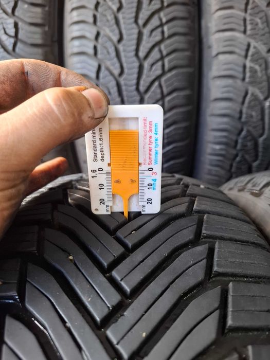 4 Зимни гуми Мишелин 205/55/16 ДОТ22 (безплатно поставяне)