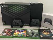 Конзола Xbox Series X ( XSX ) 1 TB + 2 оригинални контрола + 4 игри !