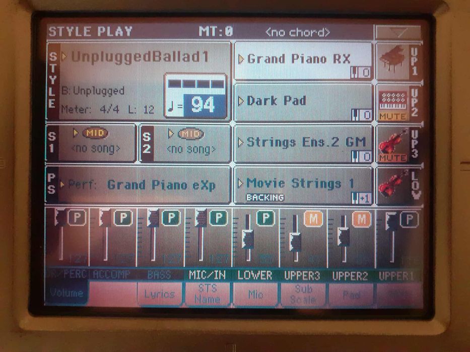 Korg Pa 800  рам 64 мб