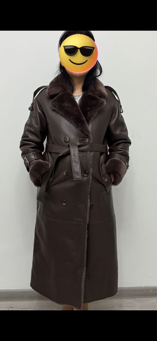 Продаётся новая кожаная дублёнка