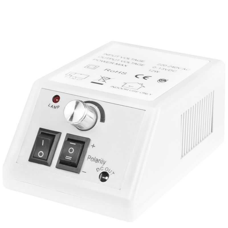 Eлектрическа пила - микромотор за маникюр Merc-2000 - бяла/сива