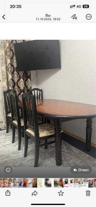 Продам стол. Можно как жер стол ножки откручиваются