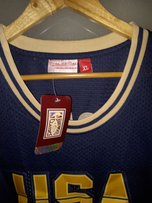 Maieu de basket Mitchell & Ness Team USA, #9 Jordan (Sz XL)