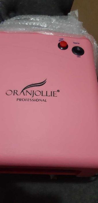 Lampa UV pentru oja gel roz cu timer