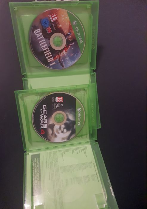 Battlefield 1 + Gears of War 4 Xbox One CD– Ca noi!