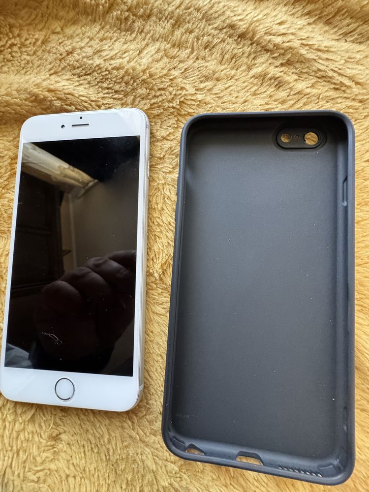 Iphone 6 Plus 64 GB incarcator, cablu, husa, centura noua, 5 Folii