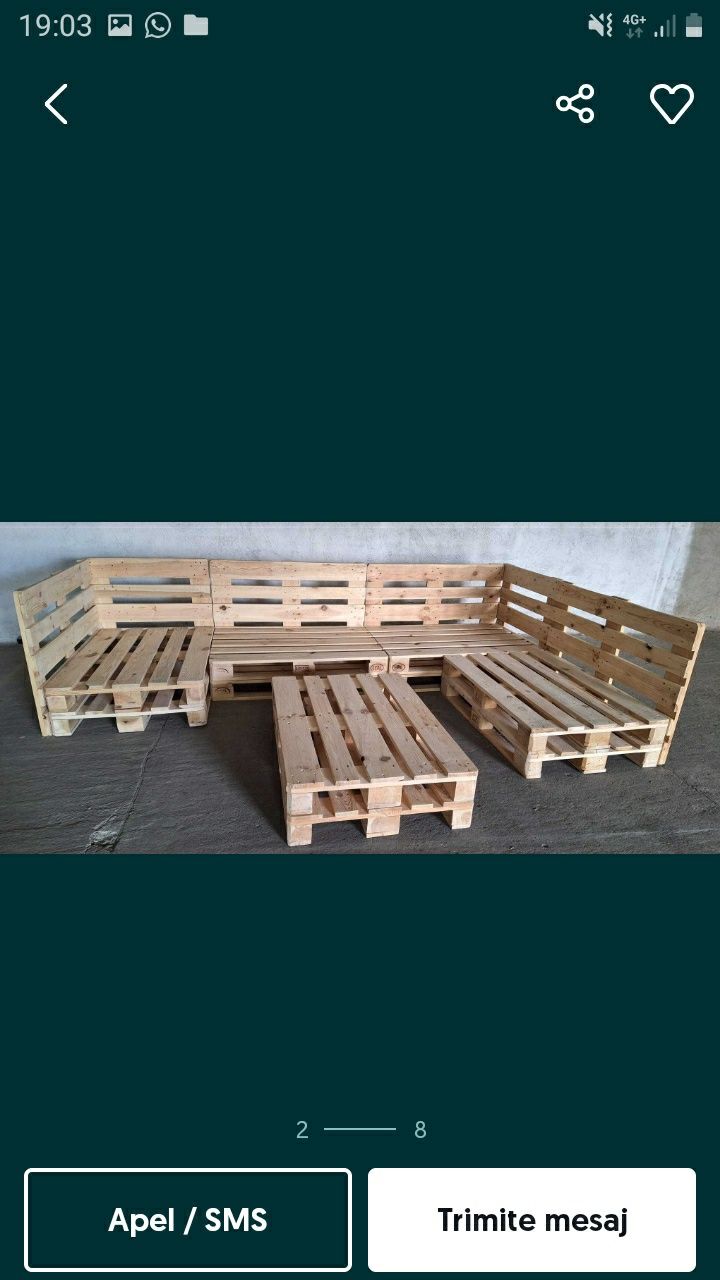 Mobilier de grădină preț.100 lei.