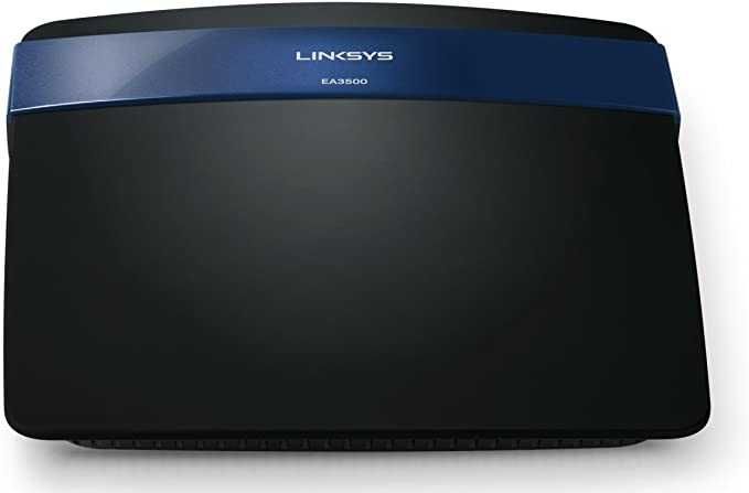 Linksys EA3500 N750 Dual-Band Smart Wi-Fi Router 6 Antene