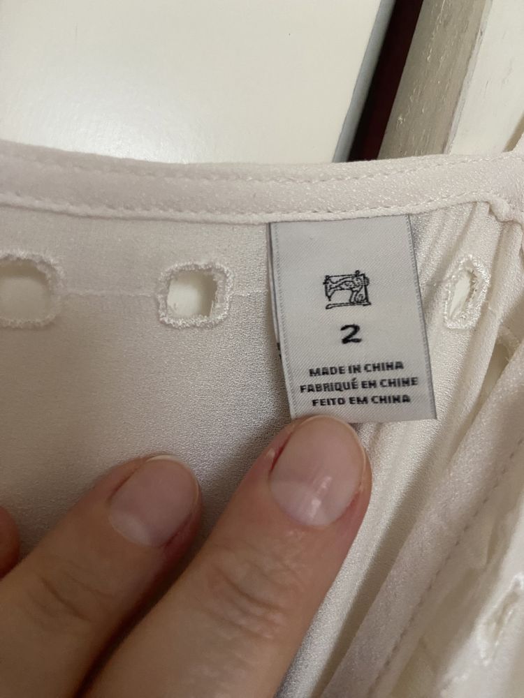 Бяла/кремава рокля Scotch & Soda (Scotch and Soda), размер 2