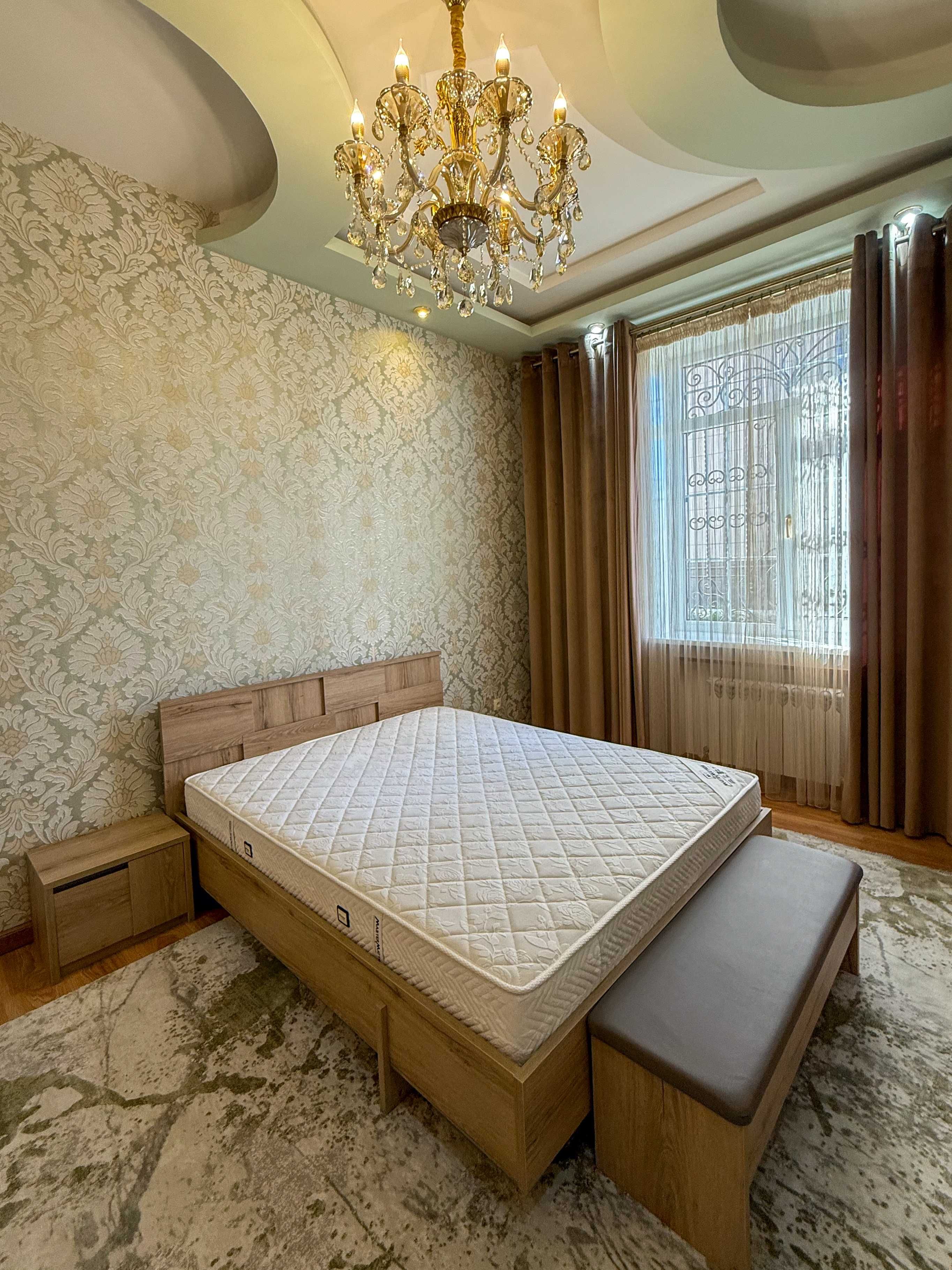 ID 5243 Аренда 4 комнатная  Квартира Yakkasaroy Российского Посольства