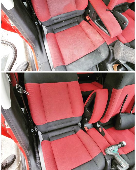 Detailing auto curatare tapiterie auto