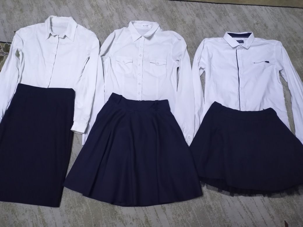 Форма школьная юбка блузка
