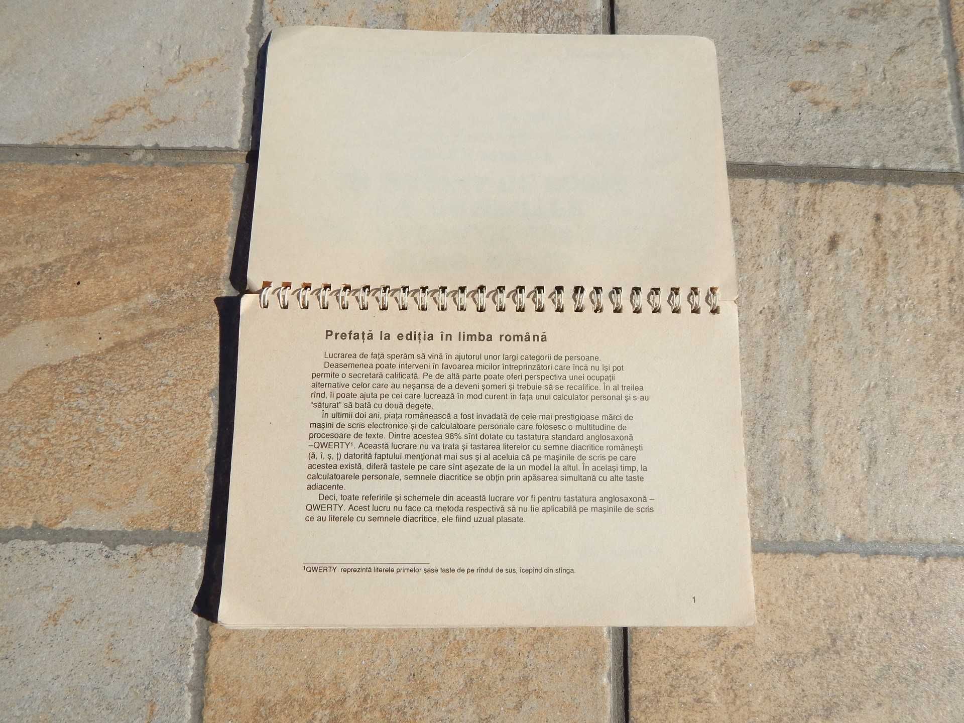 Manual curs rapid de dactilografiere Frank Donnely 1992