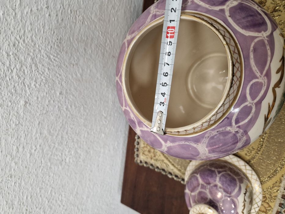 Белгийска порцеланова ваза-урна