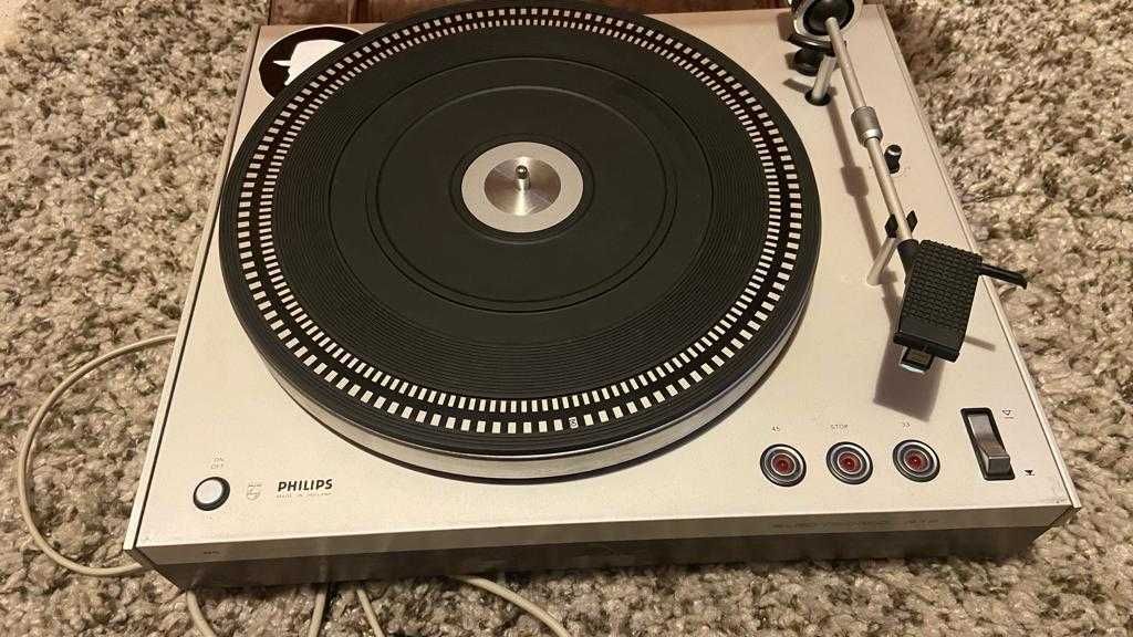 pickup Philips Electronic 312 DC Servo Belt Drive Turntable