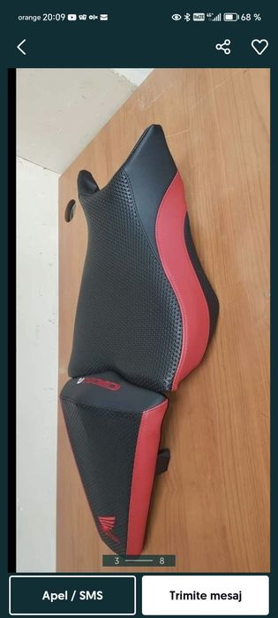 Tapiter retapitat sei moto sa scaune