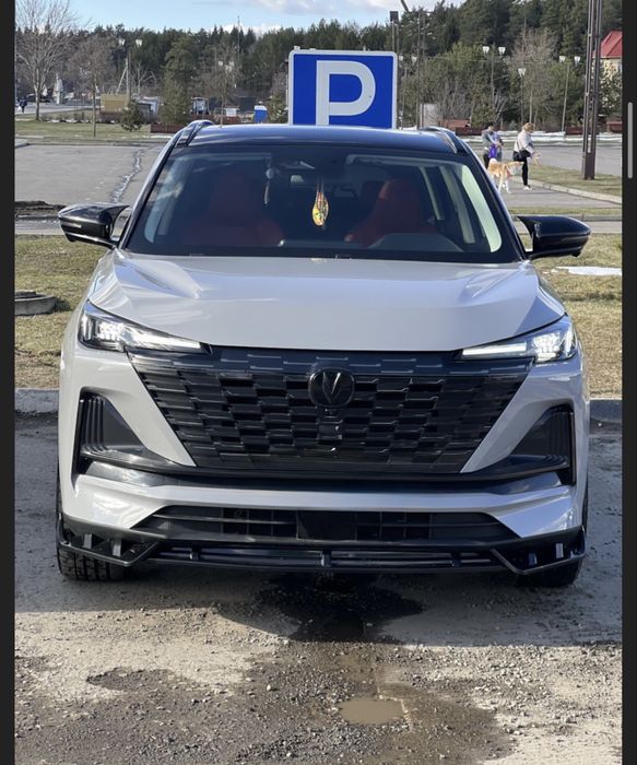 Губы переднего бампера Changan CS55 plus рестайлинг