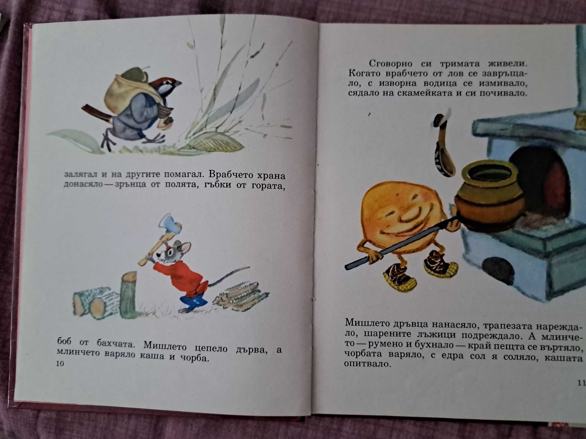 Книжка с детски приказки Котаран-мърморан