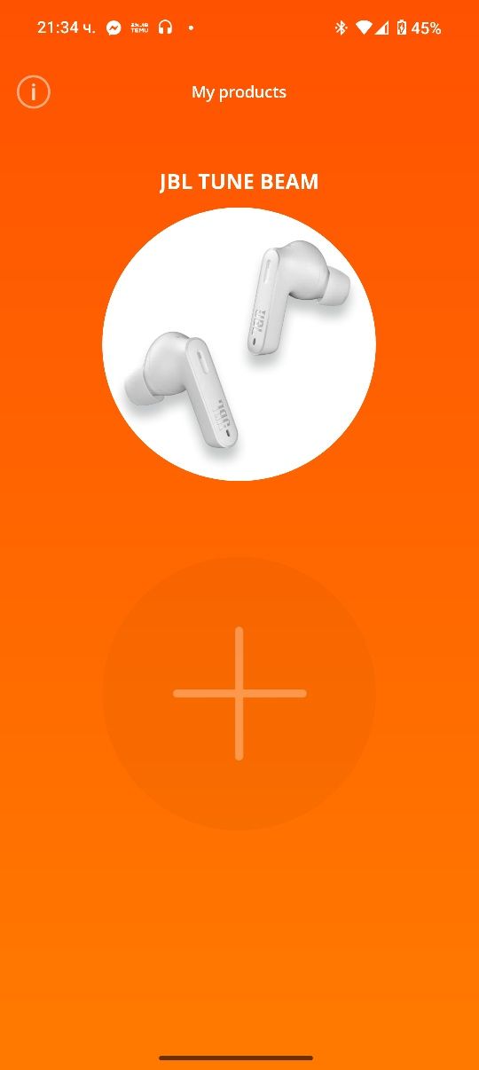 СПЕШНО!Аудио слушалки In Ear JBL Tune Beam, True wireless, Active Nois