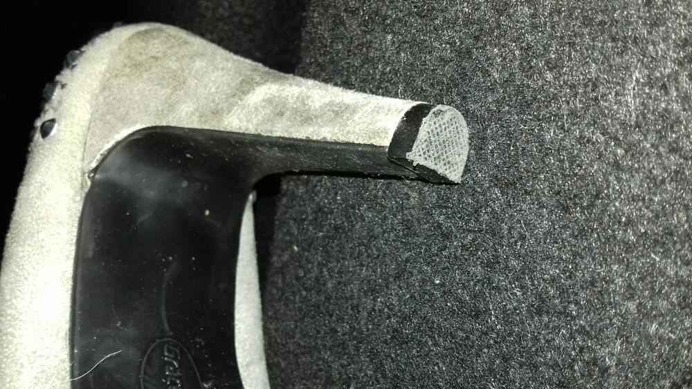 Pantofi damă, de piele, cu toc măr. 38 fashion
