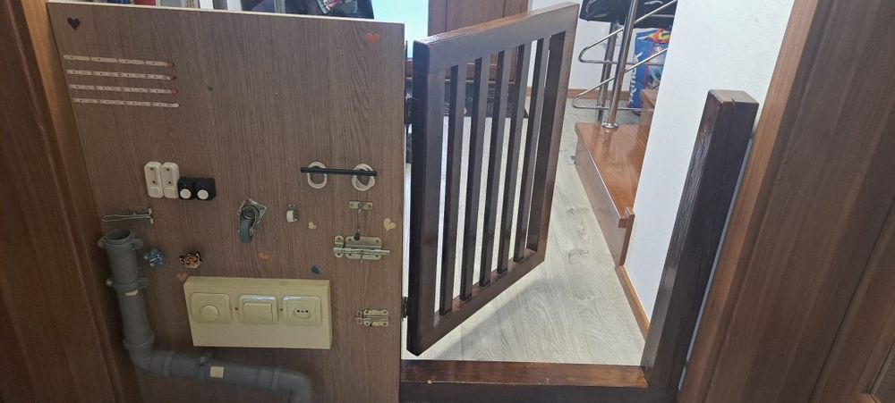 Gard protecție scări copii