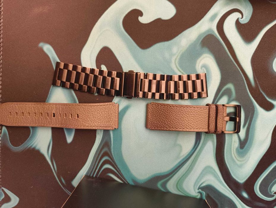 Smartwatch Huawei GT 2 PRO + 2 curele originale + folii de protectie