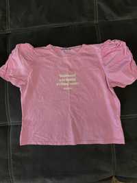 Розова Тениска ZARA