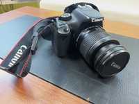 Фотоапарат Canon 550D + Обектив 18-55мм