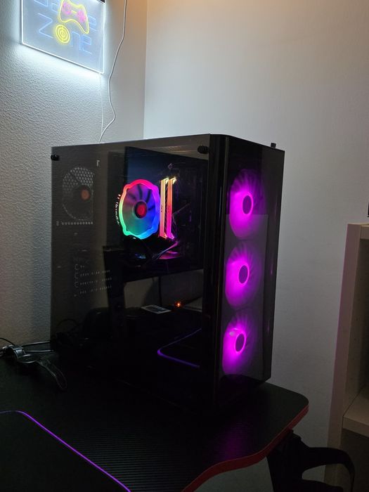 Pc Gaming i7 9700 rx 580 8 gb 32 gb ddr4